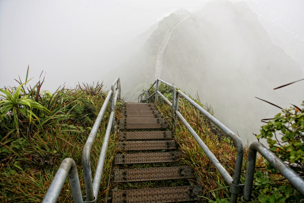 Tramo con niebla.