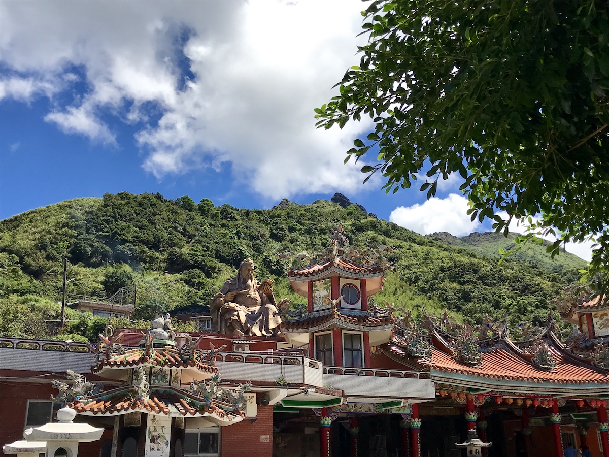 Templo al dios de la guerra en Jinguashi