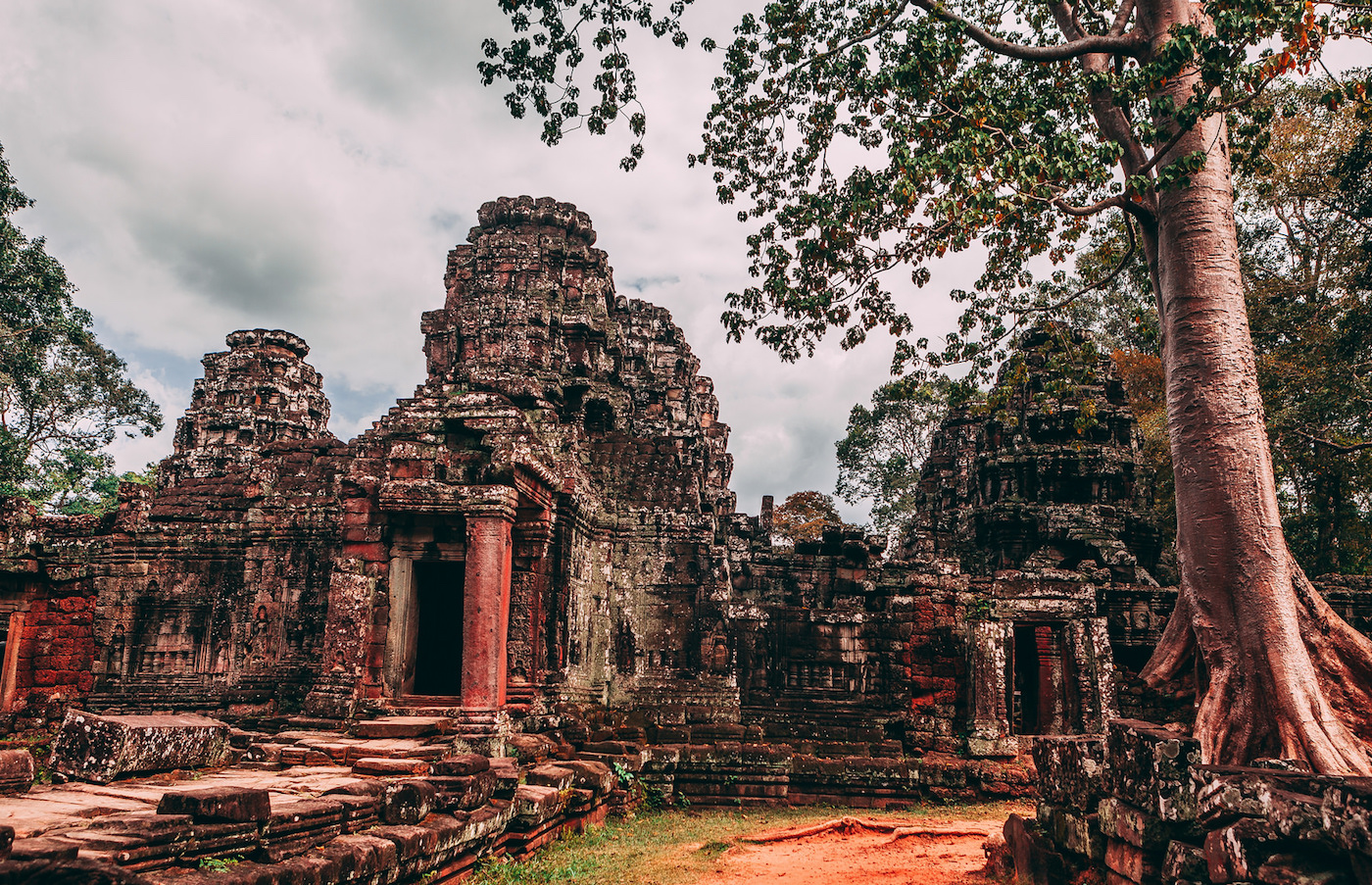 Templos de Angkor en Camboya