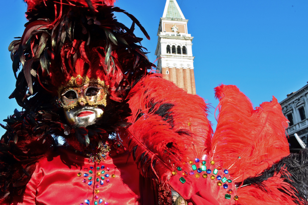 Venecia se disfraza. Foto de madatticbertha en Flickr.
