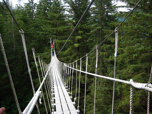 Aventúrate a visitar este puente de 400 pies de altura en China