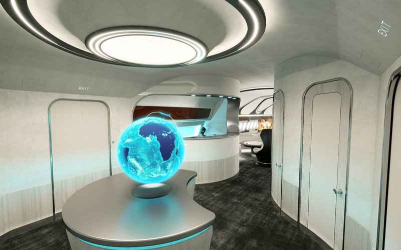 Entrada al Harmony de Airbus