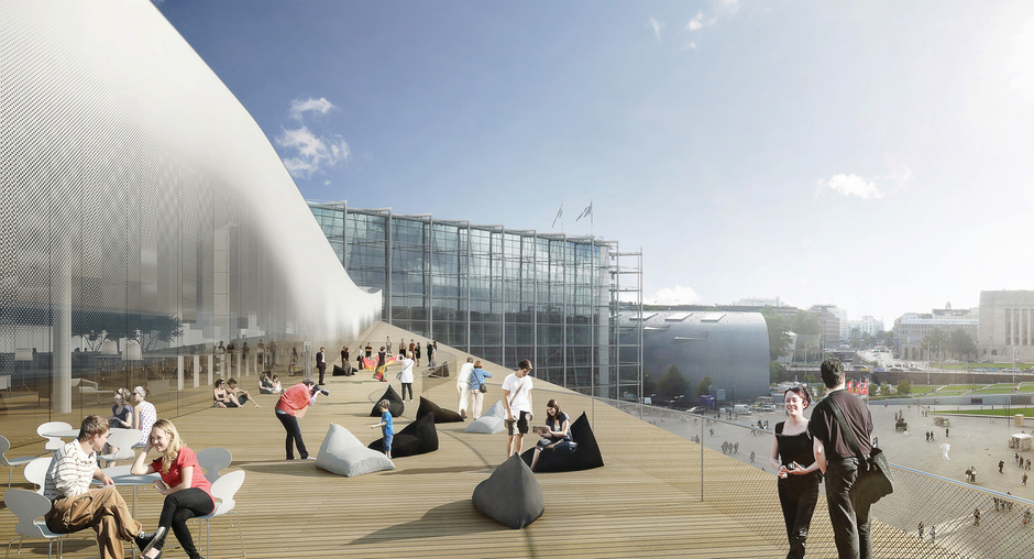 Oodi, la nueva y ambiciosa biblioteca central de Helsinki