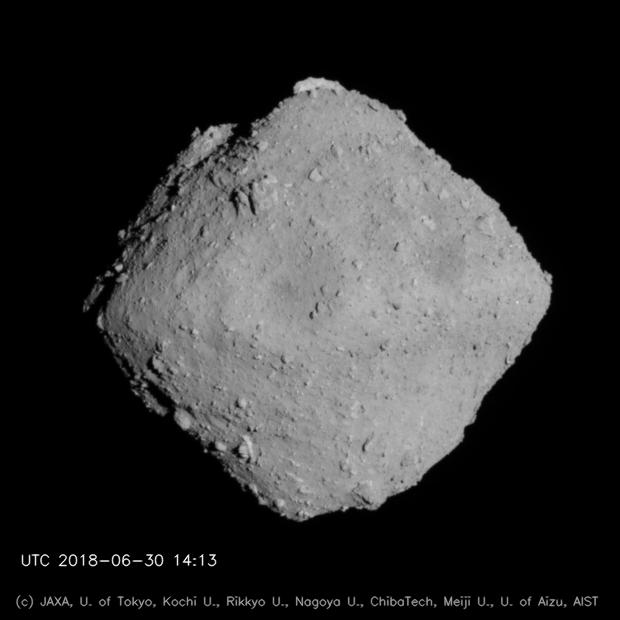 muestra del asteroide Ryugu