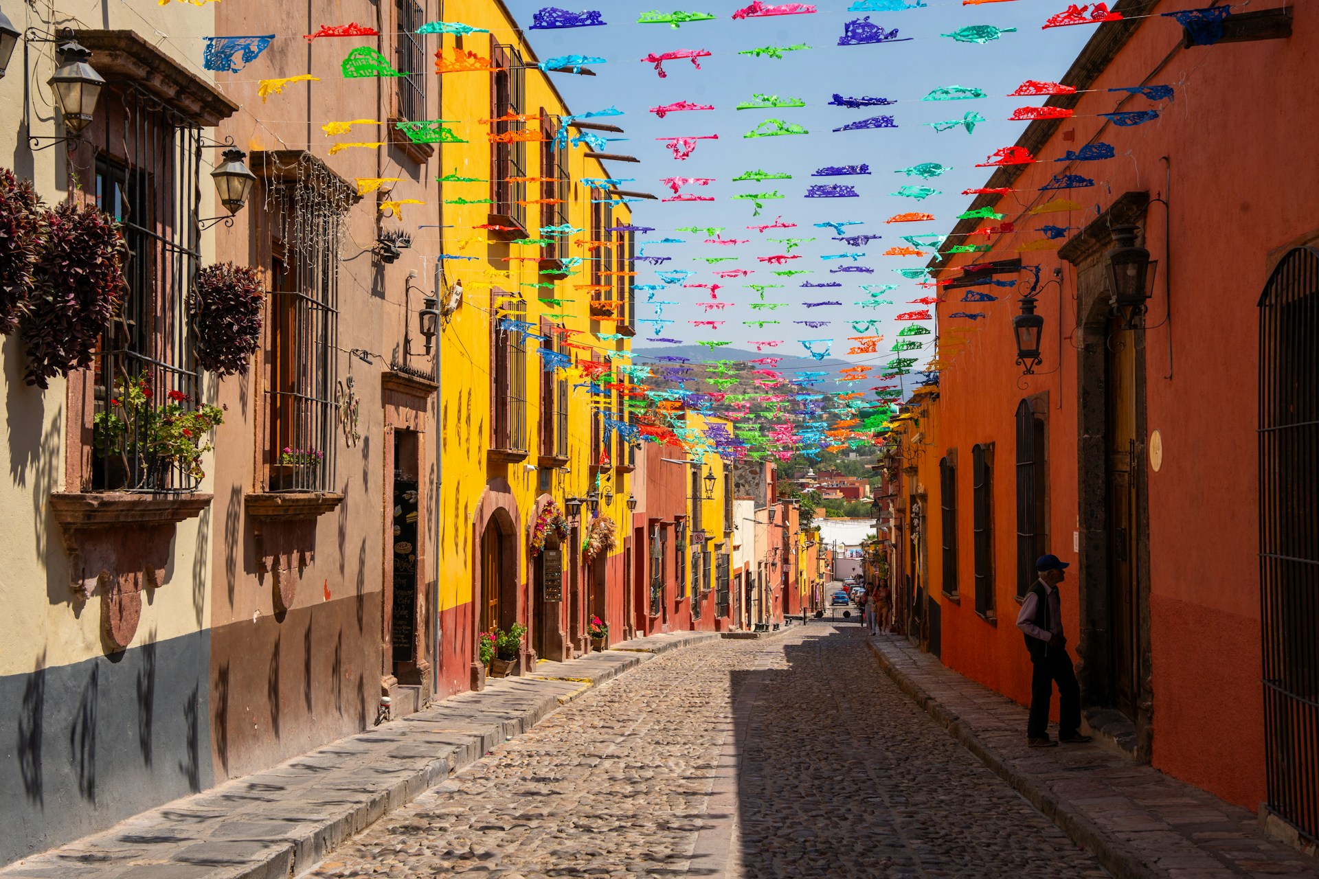 Colorful streets of San Miguel de Allende Colorful streets of San Miguel de Allende