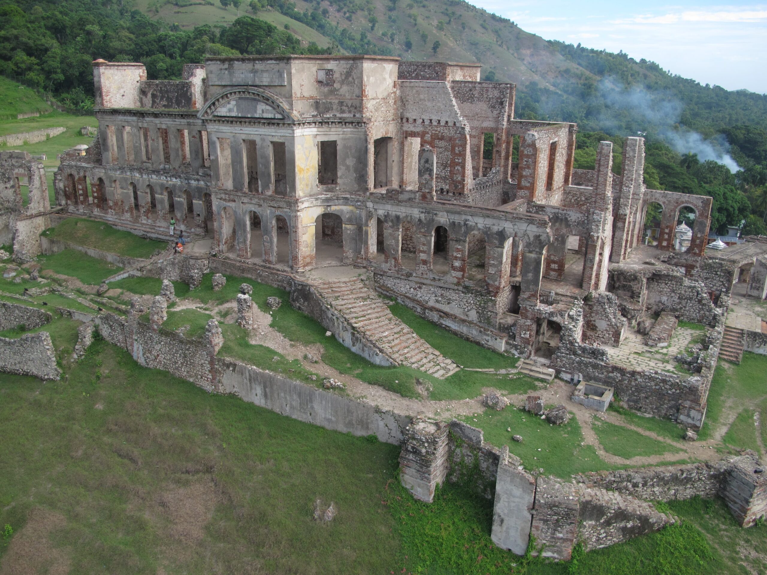 Ruinas del Palacio de Sans-Souci, legado arquitectónico e histórico de Haití.Autor: Iconem.